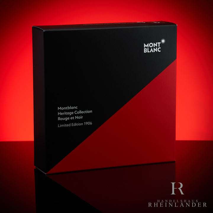 Montblanc Heritage Collection Rouge et Noir Ltd. 1906 Rollerball ID 114729 OVP