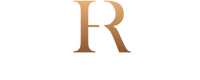 Logo des Handelshaus Rheinländer in Gold mit weißer Schrift