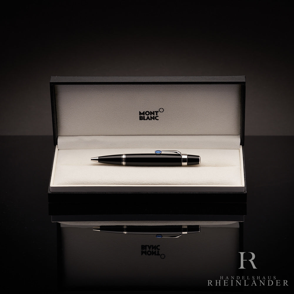 Montblanc Boheme Bleu Platinum Kugelschreiber in Geschenkbox