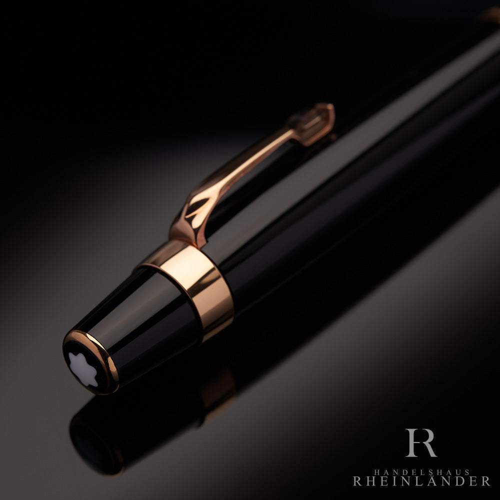 Montblanc Boheme Marron Line Rose Gold Drehbleistift Edelharz Schwarz ID 38271