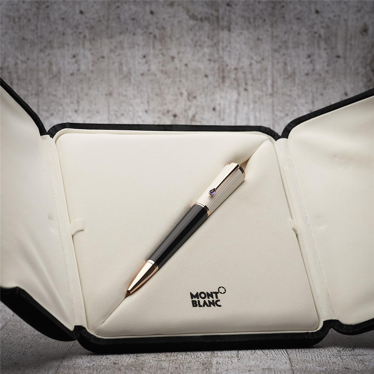 mnbvcxz　Mont Blanc  イングリッドバークマン Ingrid Bergman ballpoint pen – Handelshaus Rheinländer | montblanc