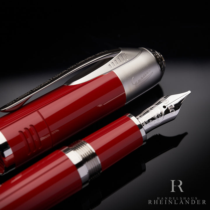 Montblanc Great Characters Enzo Ferrari SE Fountain Pen ID 132144-127174