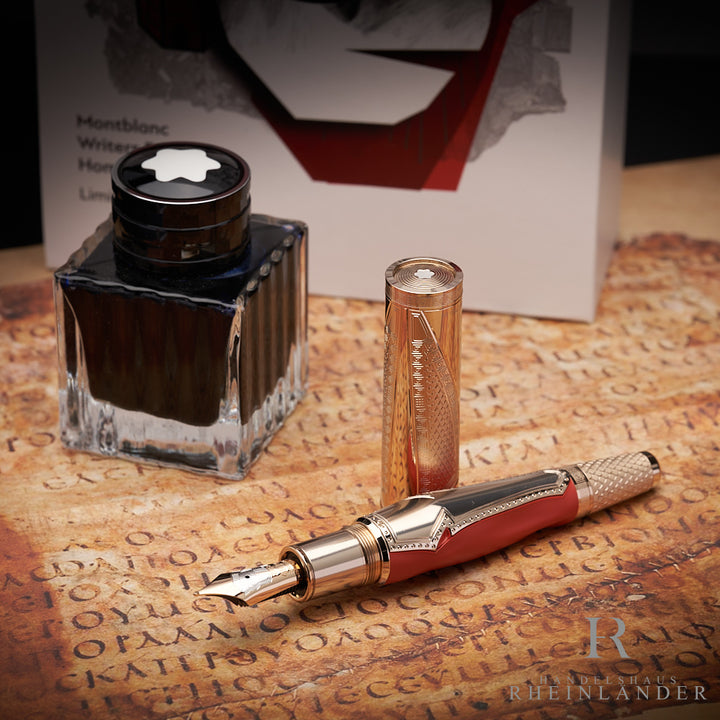 Montblanc Homage to Iliad Homer Limited Edition 1581 Fountain Pen 2018 ID 117887 OVP