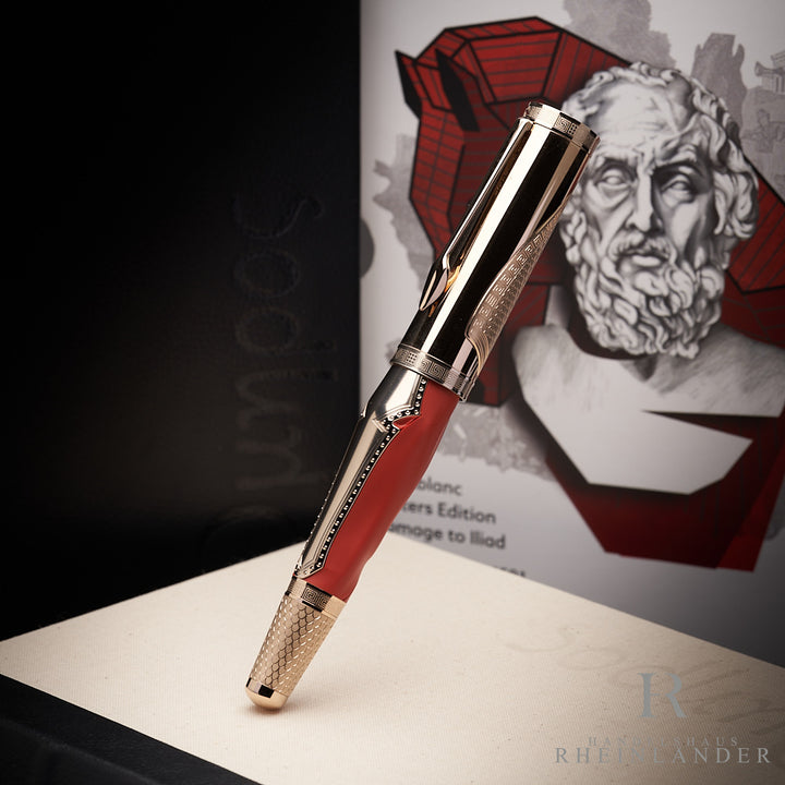 Montblanc Homage to Iliad Homer Limited Edition 1581 Fountain Pen 2018 ID 117887 OVP