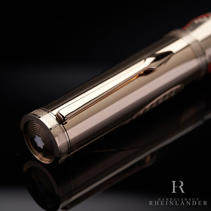 Montblanc Homage to Iliad Homer Limited Edition 1581 Fountain Pen 2018 ID 117887 OVP