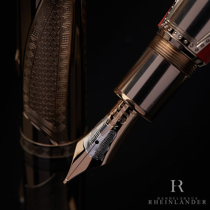 Montblanc Homage to Iliad Homer Limited Edition 1581 Fountain Pen 2018 ID 117887 OVP