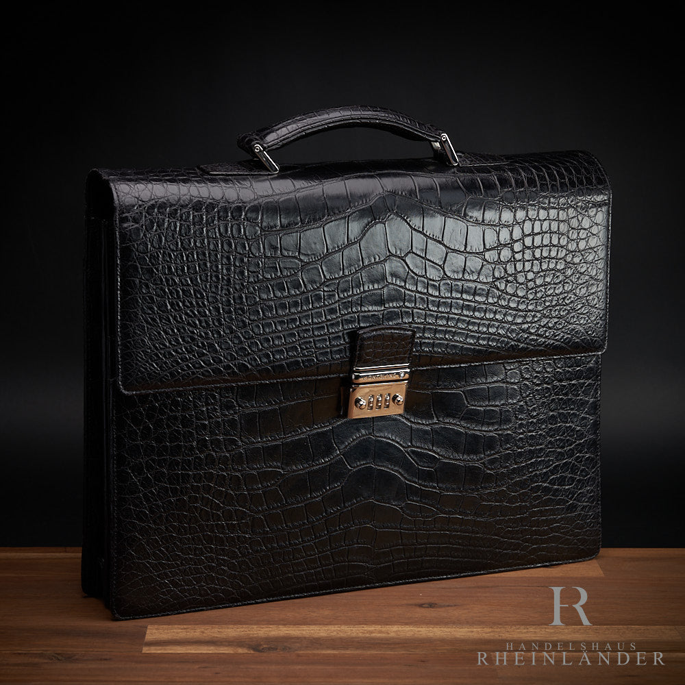 Montblanc Alligator Briefcase – Handelshaus Rheinländer