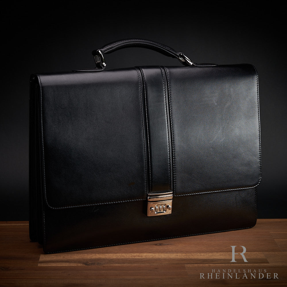 Cashmere Double Gusset Document Case – Handelshaus Rheinländer