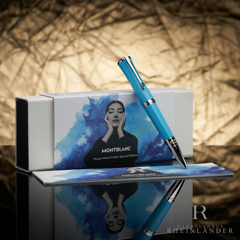 Maria Callas ballpoint pen – Handelshaus Rheinländer | Montblanc Füller &  Kugelschreiber – Zeitlose Schreibkultur erleben