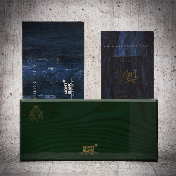 Montblanc Patron of Art 4810 Edition 1997 Peter the Great Fountain Pen ID 28634