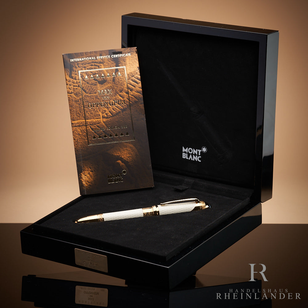 モンブランページ Montblanc Oppenheim 888 fountain pen – Handelshaus Rheinländer