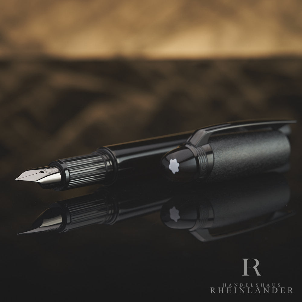 Montblanc Starwalker Black Cosmos Doue Fountain Pen ID 129287