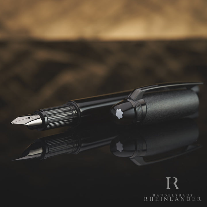 Montblanc Starwalker Black Cosmos Doue Fountain Pen ID 129287