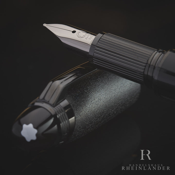Montblanc Starwalker Black Cosmos Doue Fountain Pen ID 129287