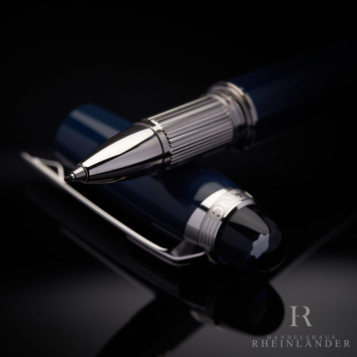 Montblanc Starwalker Blue Planet Resin Rollerball Noble Resin Blue ID 132440-125291