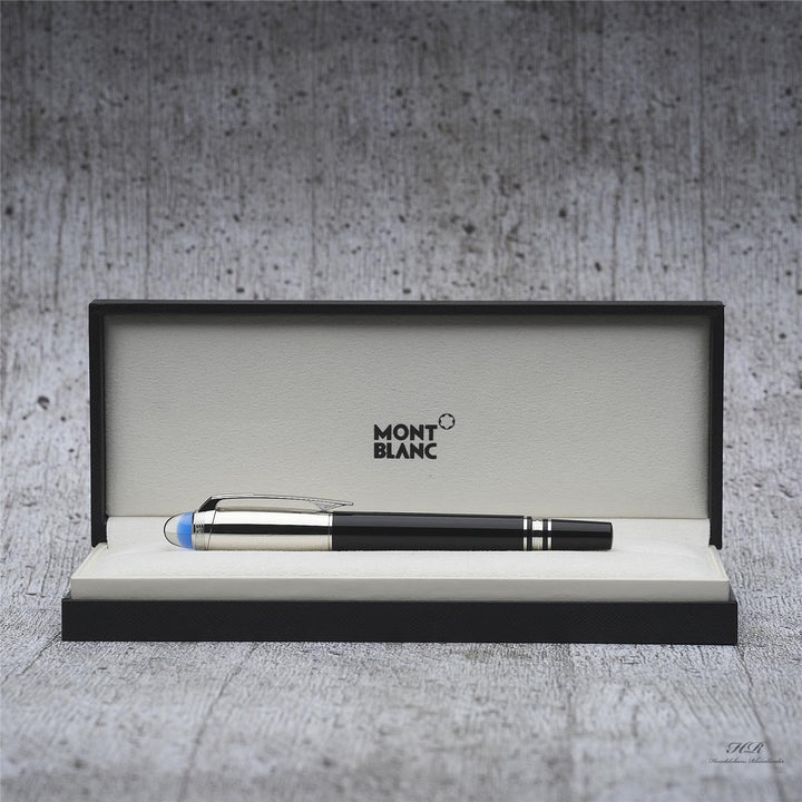 schwarzer Montblanc Starwalker Doue Rollerball in Geschenkverpackung