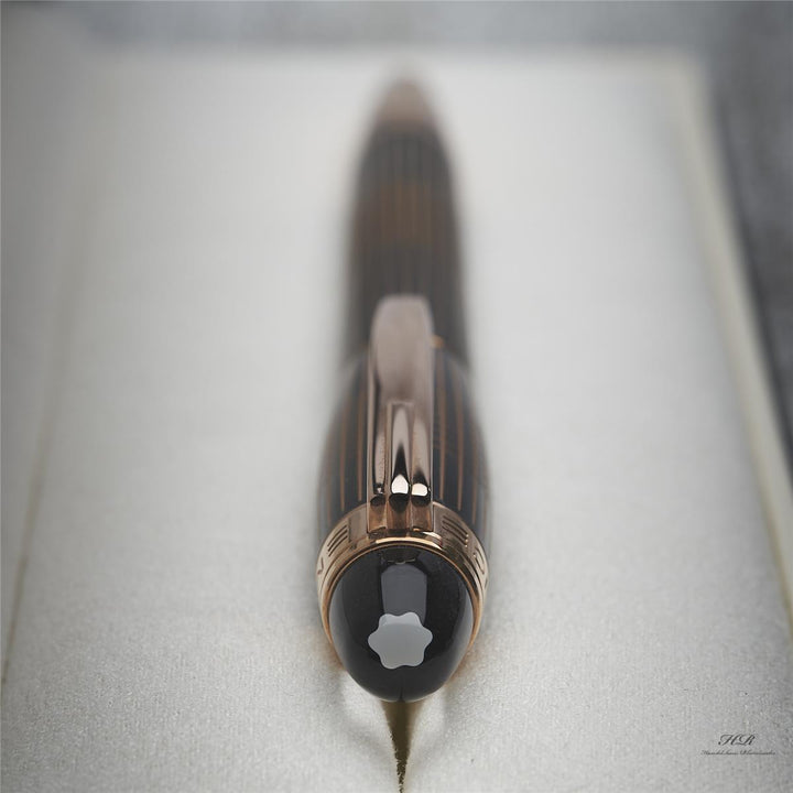 Montblanc Starwalker Red Gold Metal Line Fountain Pen SOLD OUT ID 106867 OVP