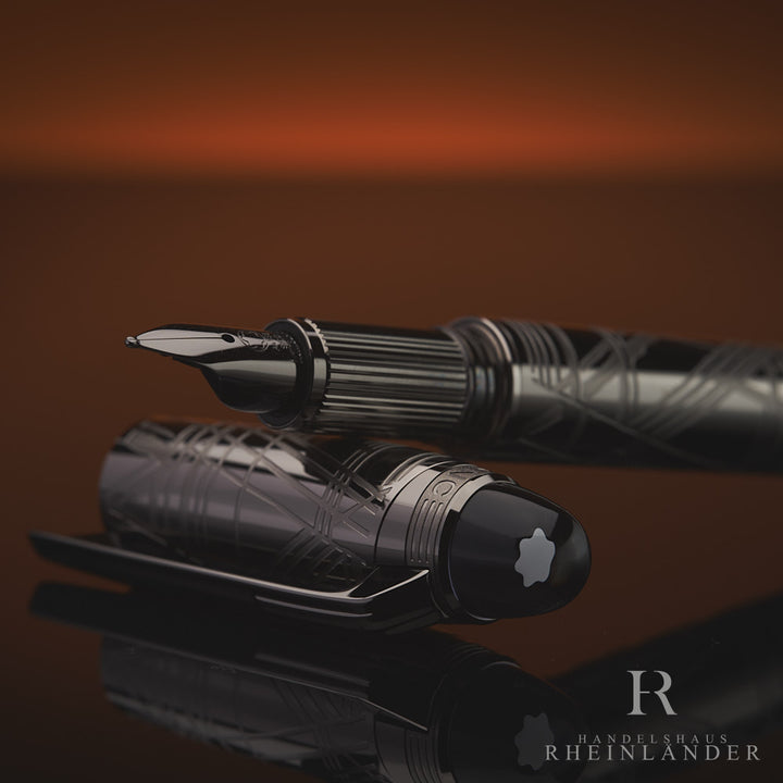 Montblanc Starwalker Spaceblue Metal Fountain Pen fountain pen ID 130219