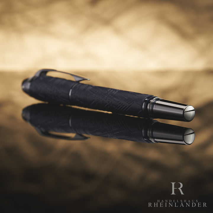 Montblanc Starwalker Spaceblue Resin Rollerball Fineliner ID 130212