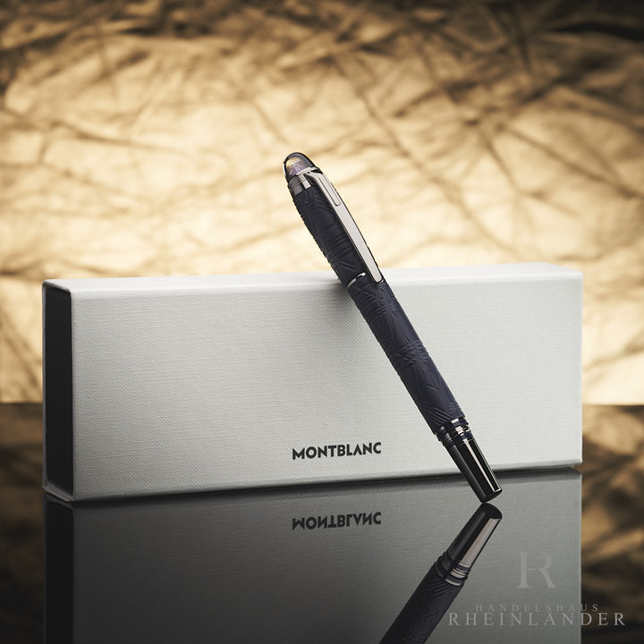 Montblanc Starwalker Spaceblue Resin Rollerball mit Originalverpackung