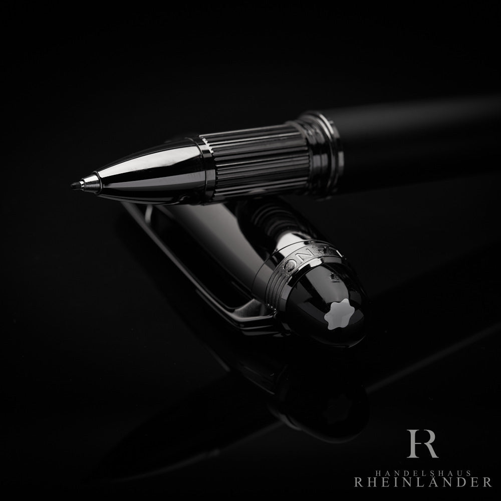 Montblanc Starwalker Ultra Black Doué Rollerball Fineliner Black ID 126365 OVP