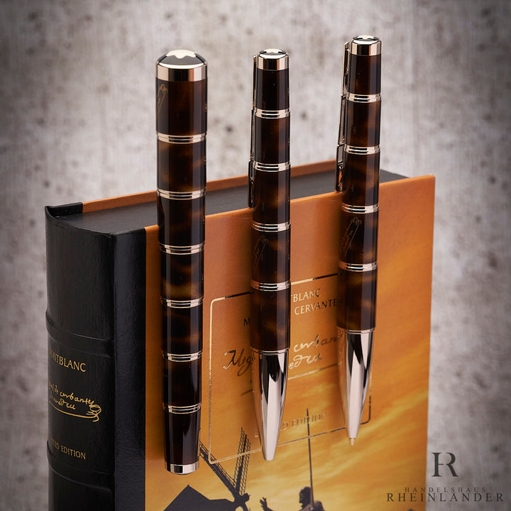 Montblanc Writers Edition 2005 Miguel de Cervantes set of 3 ID 35582 OVP SOLD OUT
