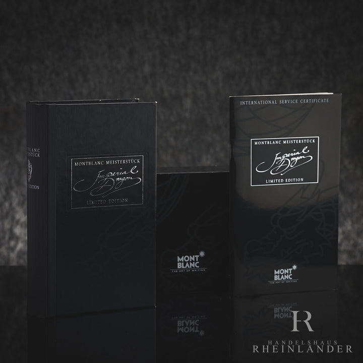 Montblanc Writers Edition Asia Line 1993 Imperial Dragon fountain pen ID 28609 with original packaging