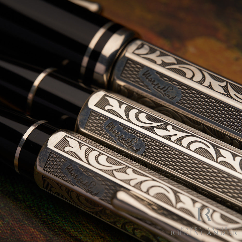 Montblanc Writers Edition Set 1999 Marcel Proust FP BP MP Sterling ID 28708 OVP