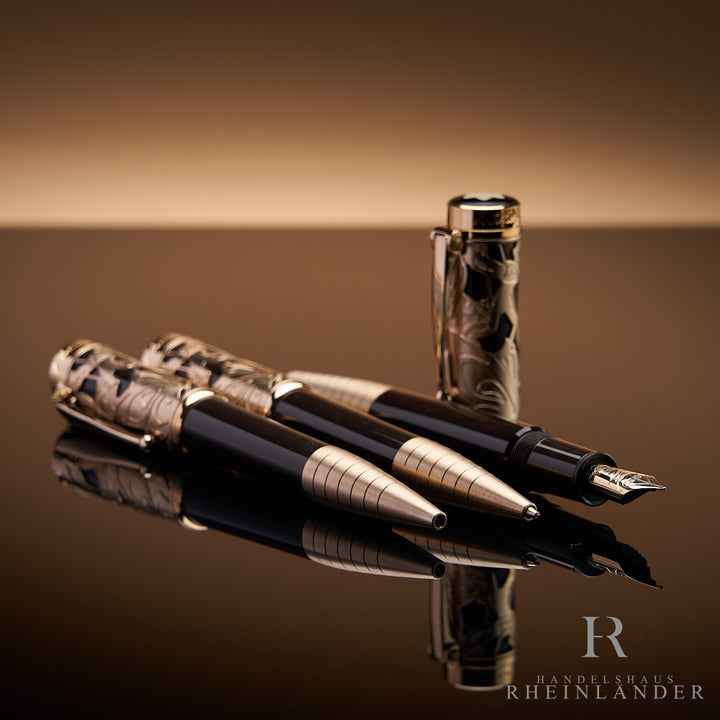 Montblanc Writers Edition Set Carlo Collodi 2011 Füller Kuli Bleistsift 106644