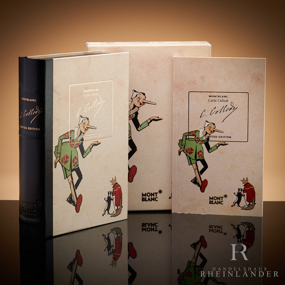 Montblanc Writers Edition Set Carlo Collodi 2011 Füller Kuli Bleistsift 106644