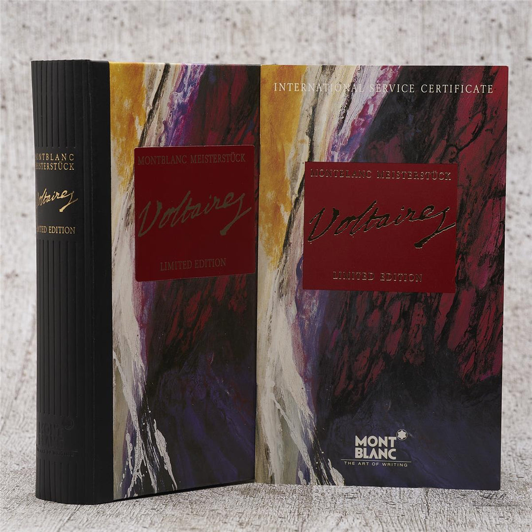 Montblanc Writers Edition from 1995 Voltaire fountain pen ID 28620 with original packaging