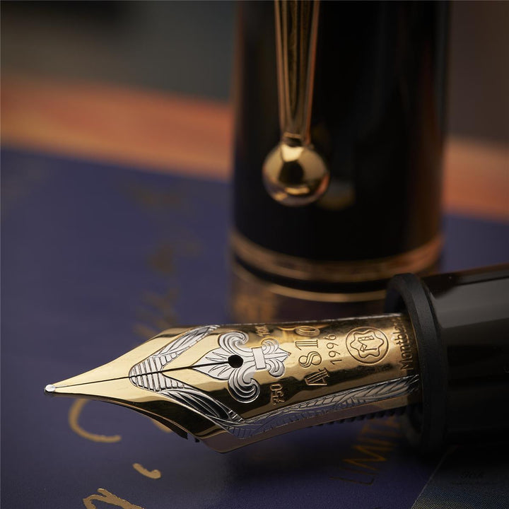 Montblanc Writers Edition from 1996 Alexandre Dumas fountain pen son ID 28626 with original packaging