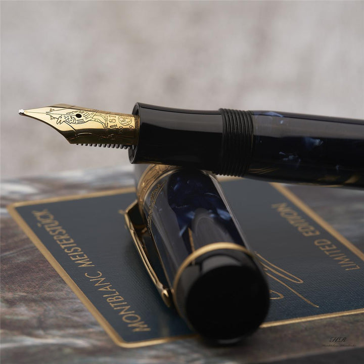 Montblanc Writers Edition from 1998 Edgar Allan Poe fountain pen ID 28650 OVP