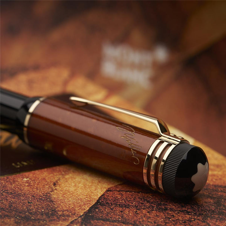 Montblanc Writers Edition of 2000 Friedrich Schiller fountain pen ID 28662 with original packaging