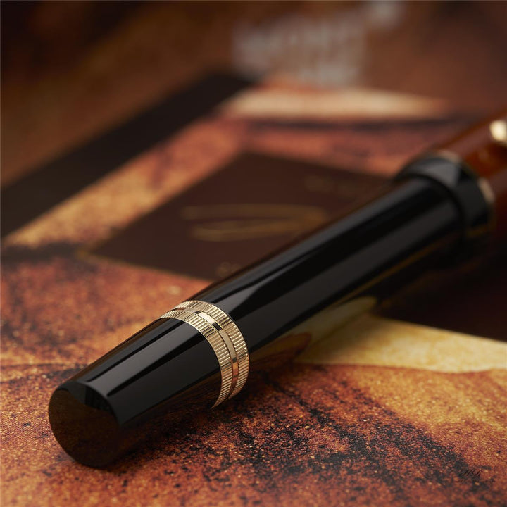 Montblanc Writers Edition of 2000 Friedrich Schiller fountain pen ID 28662 with original packaging