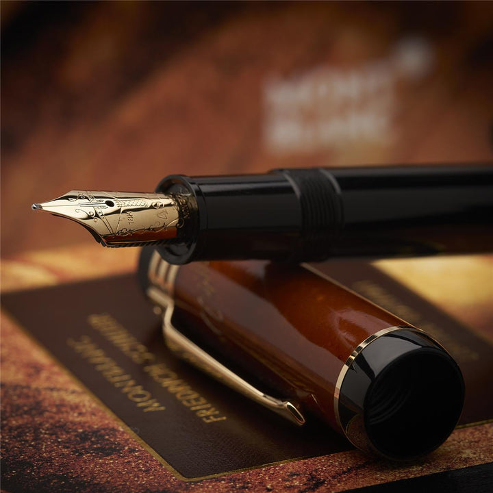 Montblanc Writers Edition of 2000 Friedrich Schiller fountain pen ID 28662 with original packaging