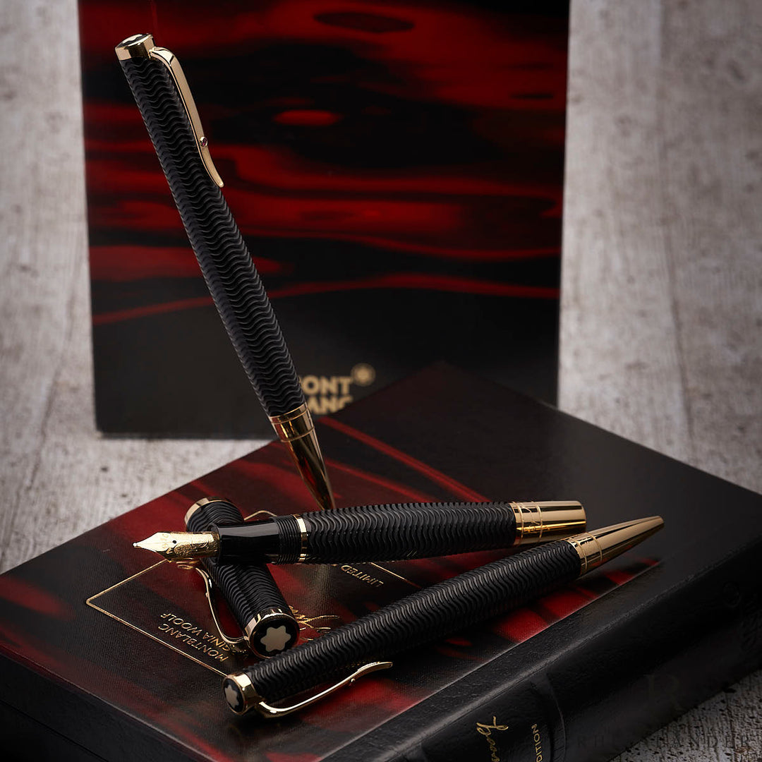 Montblanc Writers Edition from 2006 Virginia Woolf Set of 3 ID 38006 OVP SOLD OUT