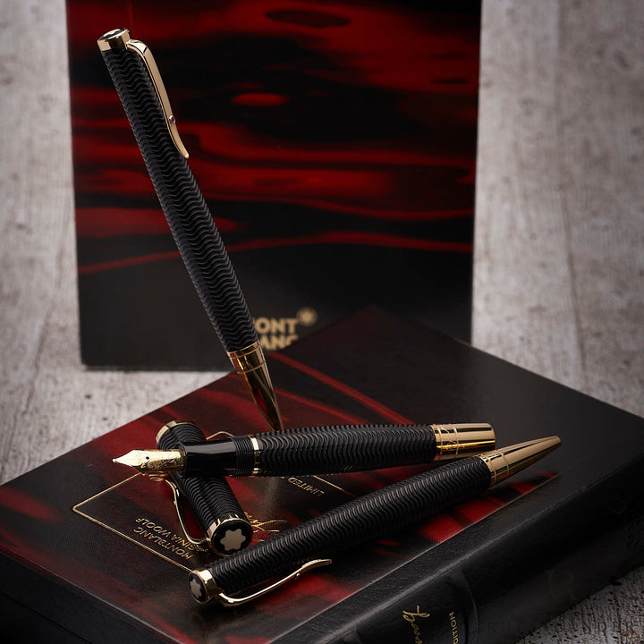 Montblanc Writers Edition from 2006 Virginia Woolf Set of 3 ID 38006 OVP SOLD OUT
