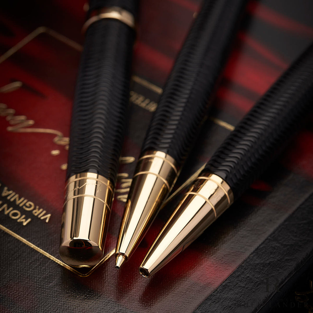 Montblanc Writers Edition from 2006 Virginia Woolf Set of 3 ID 38006 OVP SOLD OUT