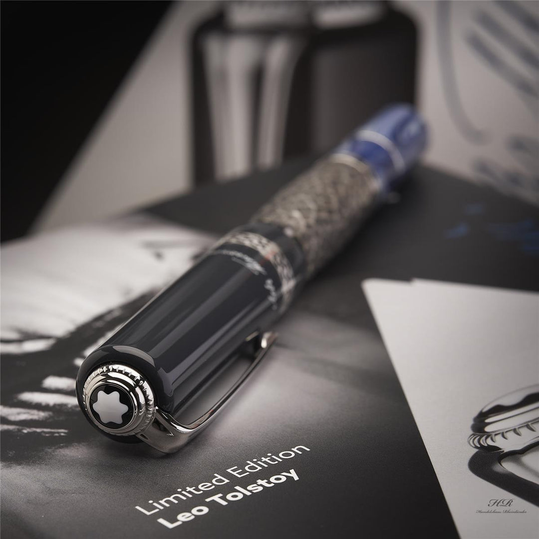 Montblanc Writers Edition from 2015 Leo Tolstoy Rollerball Fine Liner ID 111051