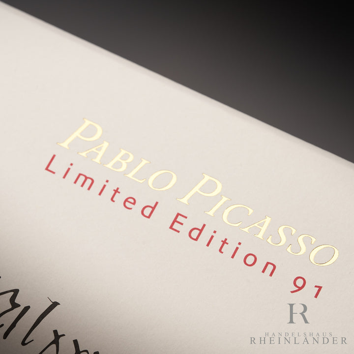 Montblanc Artisan Pablo Picasso Skeleton Limited Edition 91 fountain pen