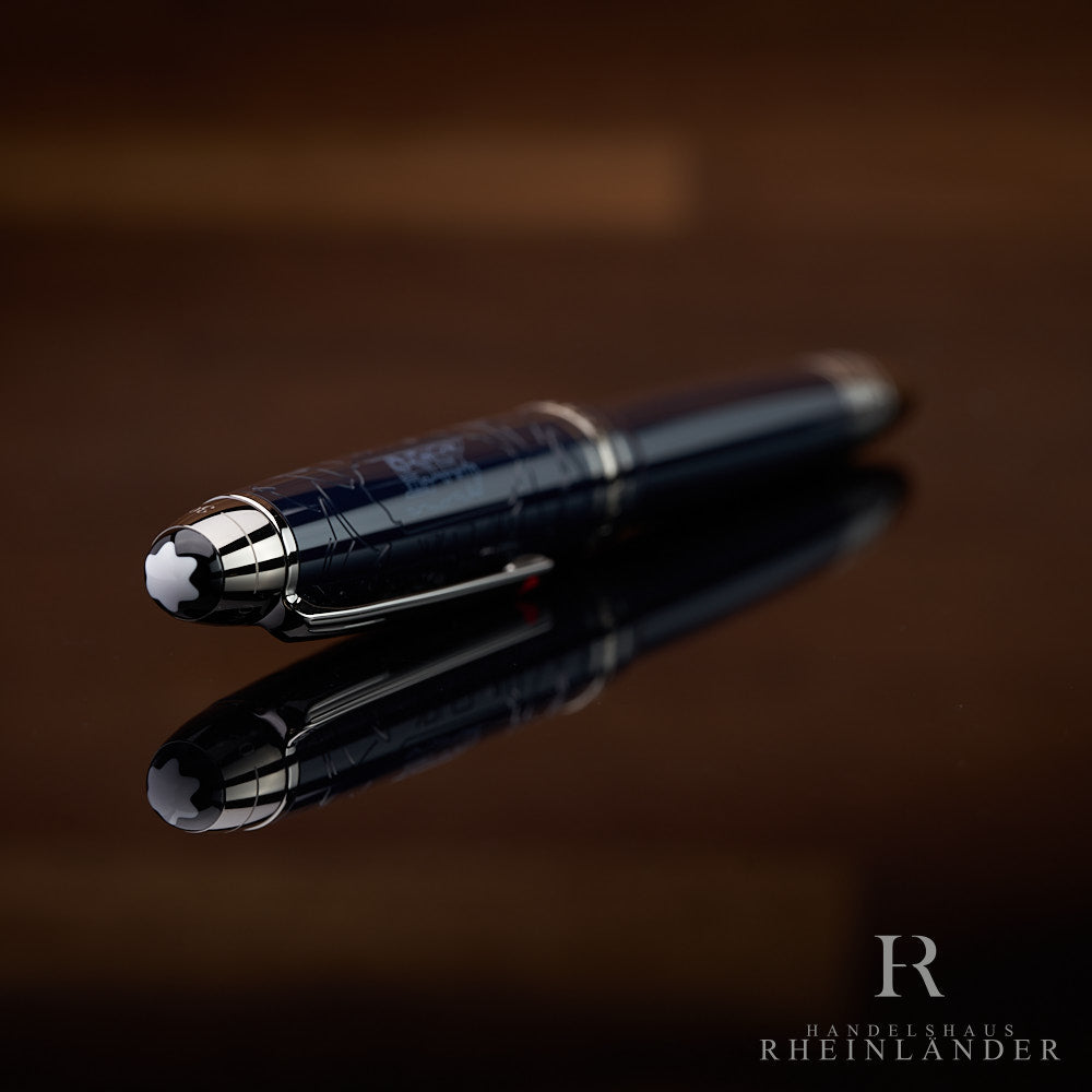 Montblanc LeGrand Resin Around the World in 80 Days Year 3 Rollerball 132876
