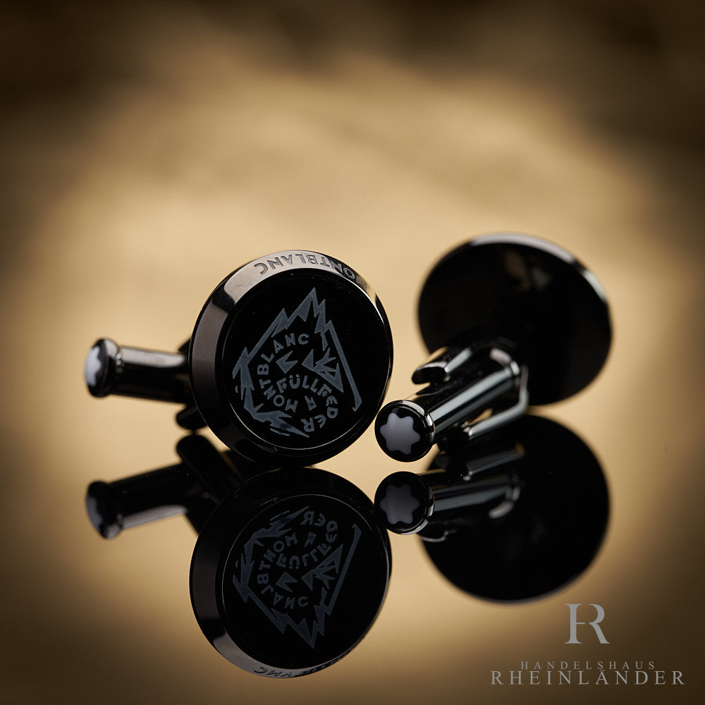 Montblanc Mens Accessories Montblanc Haus Cufflinks Stainless Steel 130415