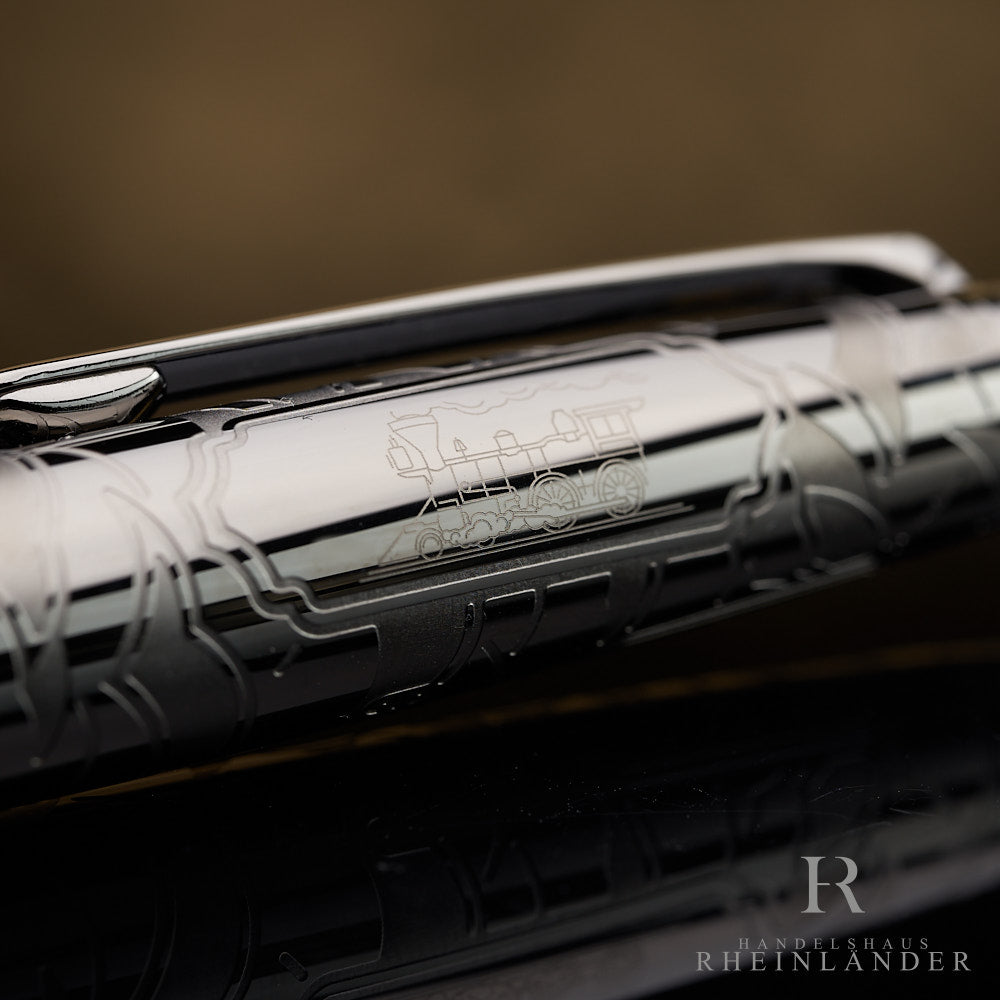 Montblanc Solitaire Doué Around the World in 80 Days Year 3 Ballpoint Pen 132895