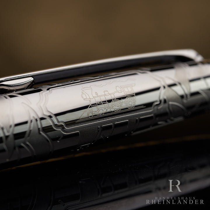 Montblanc Solitaire Doué Around the World in 80 Days Year 3 Ballpoint Pen 132895
