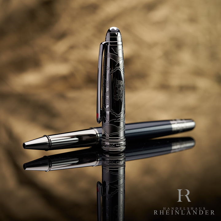 Montblanc Solitaire Doué Around the World in 80 Days Year 3 Rollerball 132894