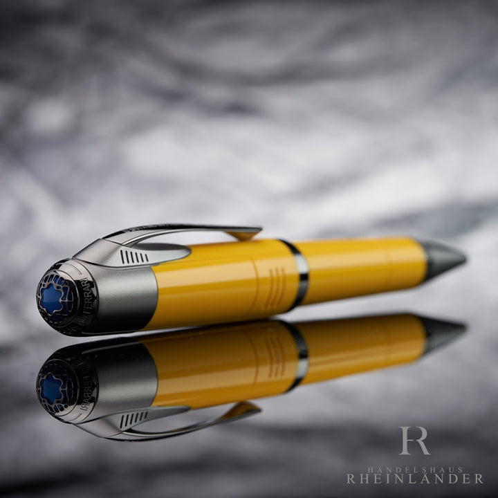 Montblanc Great Characters Enzo Ferrari Giallo Modena Ballpoint Pen 130663 ID