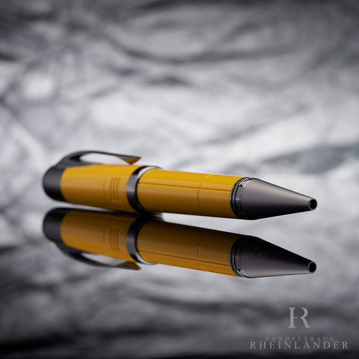 Montblanc Great Characters Enzo Ferrari Giallo Modena Ballpoint Pen 130663 ID