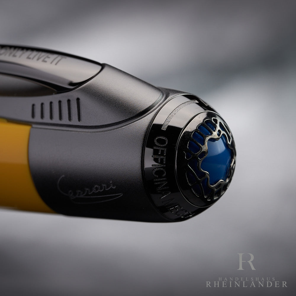 Montblanc Great Characters Enzo Ferrari Giallo Modena Ballpoint Pen 130663 ID