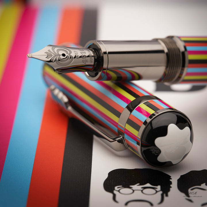 Montblanc Great Characters of 2017 Special Edition The Beatles Fountain Pen ID 116256